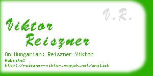 viktor reiszner business card